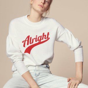 Sandro wool and cashmere sweater